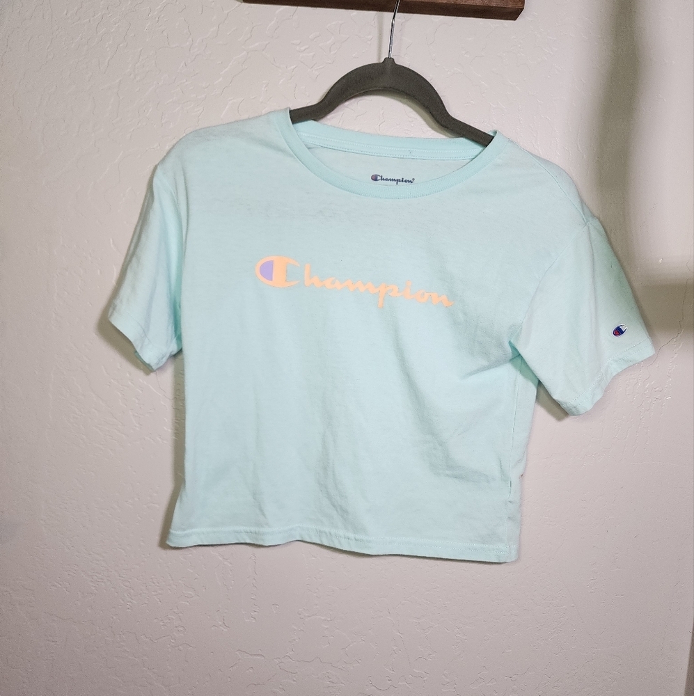 Champion Heritage Cropped Top Size Medium